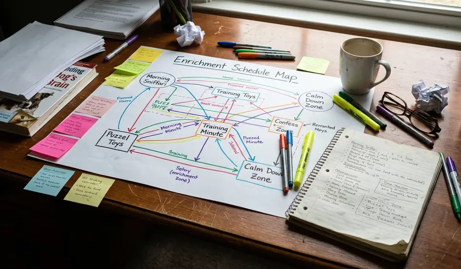 Image showing enrichment_schedule_map